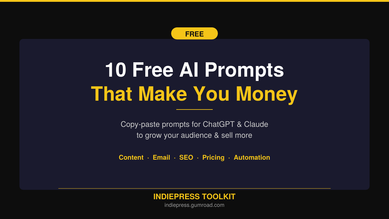 10 Free AI Prompts That Make You Money