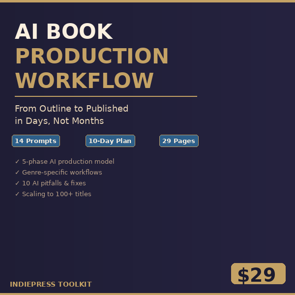 AI Book Production Workflow