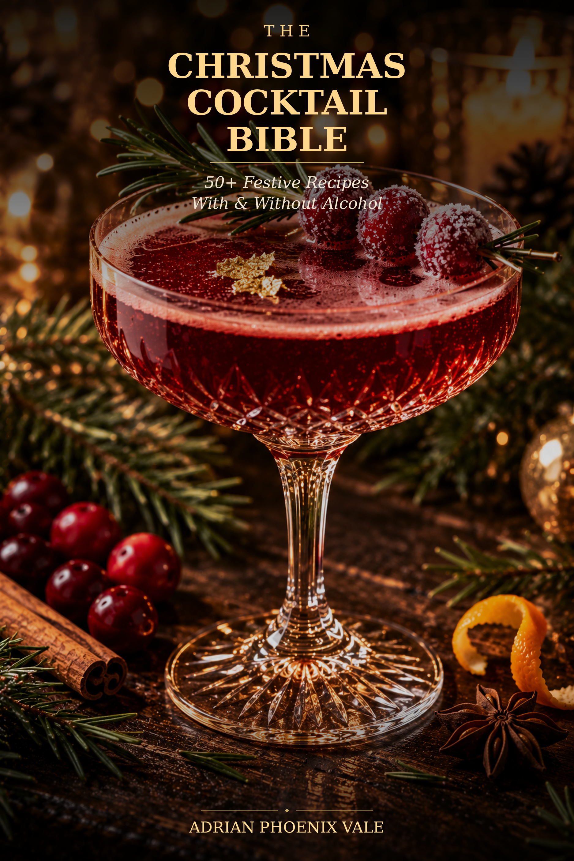 The Ultimate Christmas Cocktails Guide - 50+ Premium Recipes With and Without Alcohol