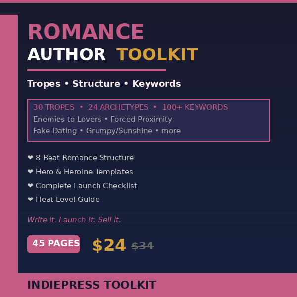 Romance Author Toolkit